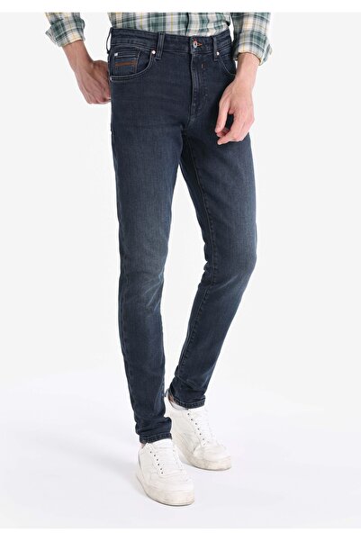 Colin's Slim Fit Düşük Bel Dar Paça Erkek Siyah Jean Pantolon