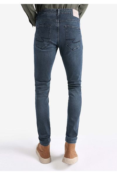 Colin's Slim Fit Low Waist Narrow Leg Men's Dark Indigo Jean Pants