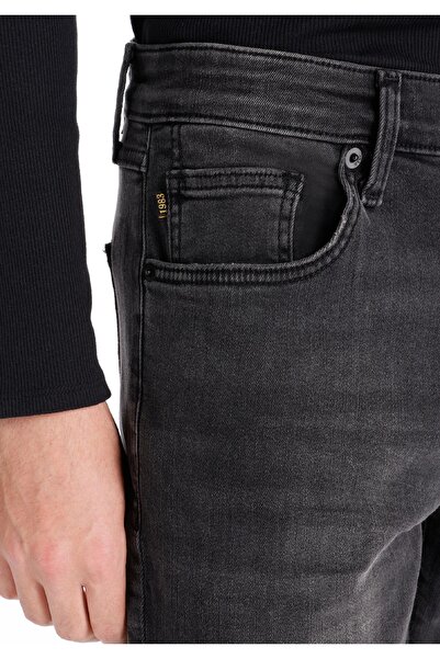 Colin's Slim Fit Düşük Bel Dar Paça Erkek Siyah Jean Pantolon