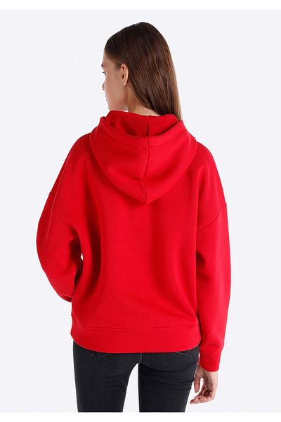 Colin's Red Women's Sweatshirt - Relaxed Fit