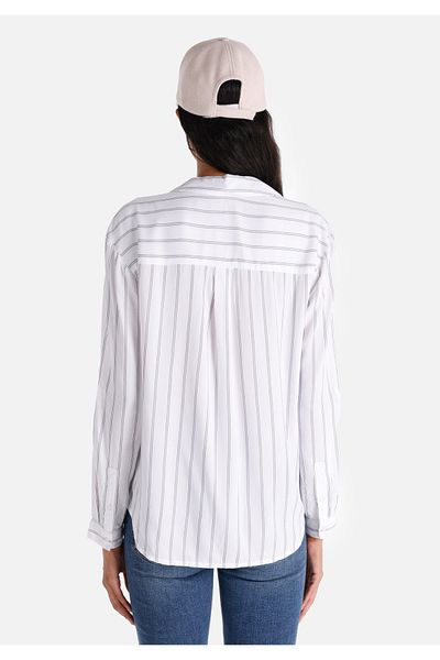 Colin's U-Sleeve White Women's Blouse
