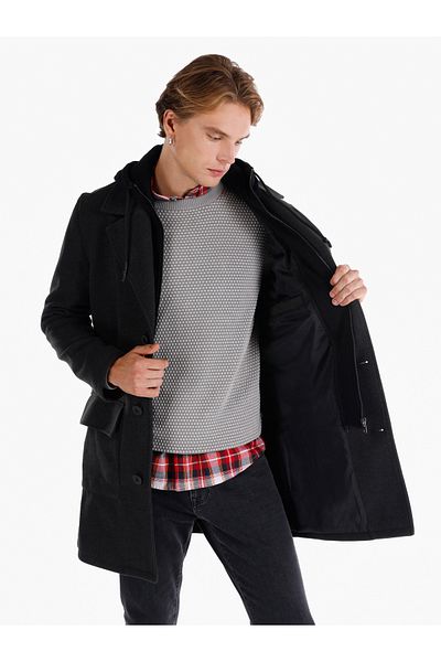 Colin's Regular Fit Men's Anthracite Coat