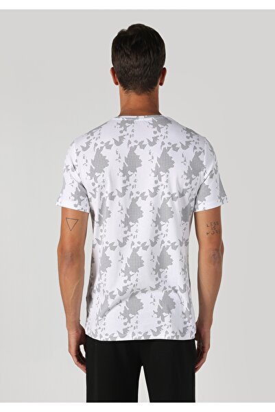 Colin's Ανδρικό κοντομάνικο μπλουζάκι με στάμπα με στρογγυλή λαιμόκοψη