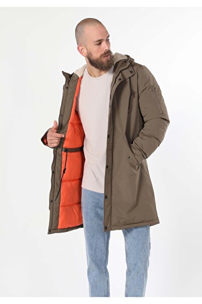 Colin's Regular Fit Erkek Bej Kaban