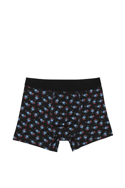 Colin's Modern Fit Printed Men's Black Boxers