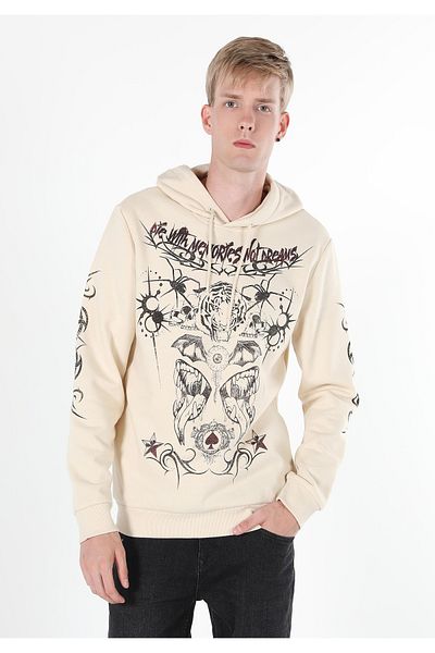 Colin's Men's Ecru Sweatshirt - Cl 1059973