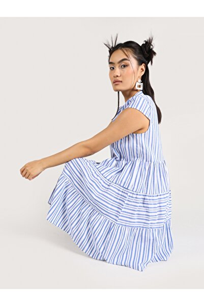 Colin's Regular Fit Kadın Mavi Elbise