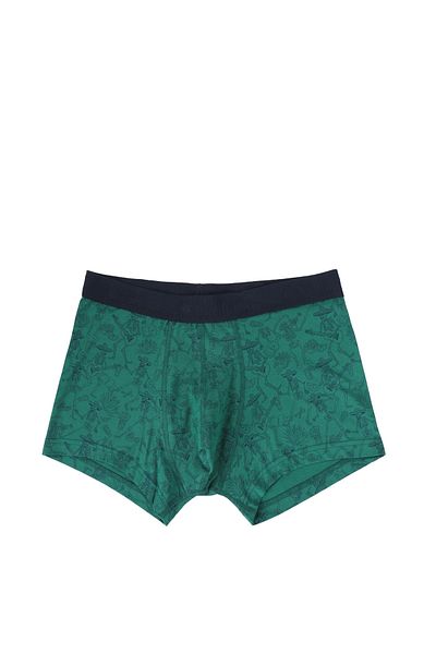 Colin's Lenjerie de corp verde pentru bărbați - Imprimată