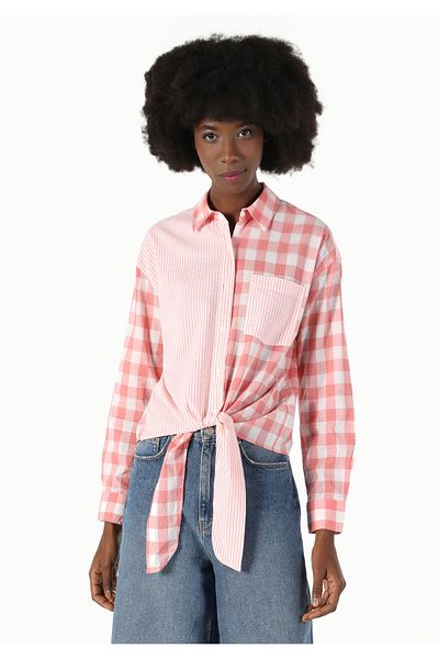 Colin's Orange U.sleeve Women's Shirt