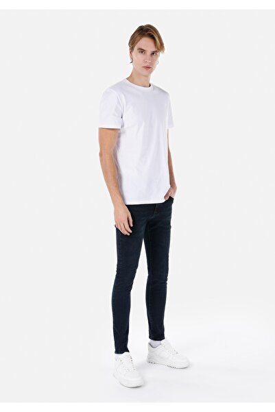 Colin's Ανδρικό κοντομάνικο μπλουζάκι Regular Fit Crew Neck Basic White