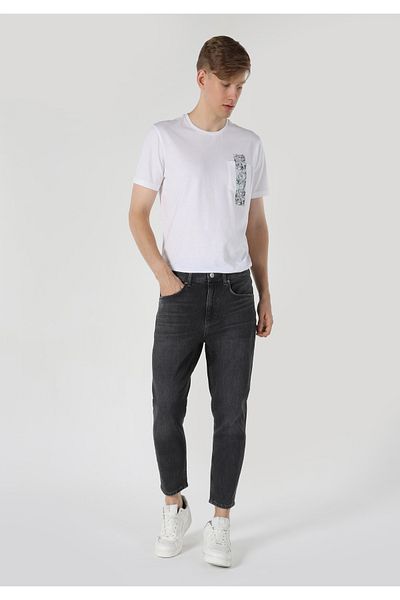 Colin's Carrot Fit Drop Crotch Carrot Leg Men's Zipper Indigo Jean Pants