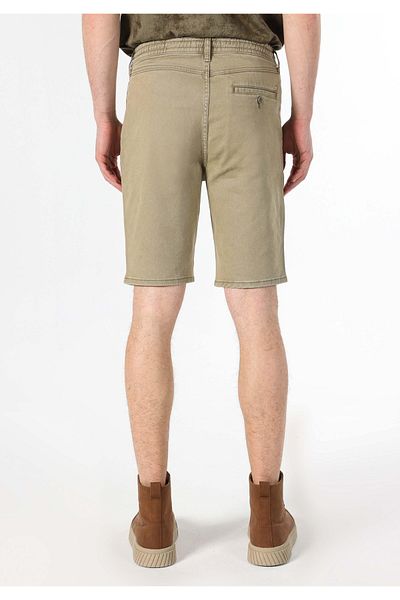 Colin's Fit Mid Waist Men's Light Khaki Jean Shorts
