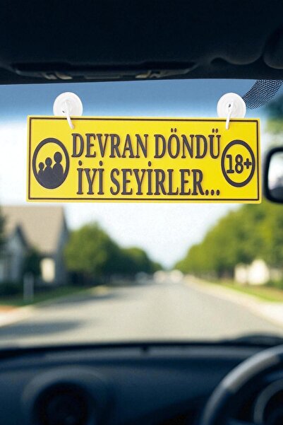 RELATOS Tır Kamyon Araba Ev Duvar Süsü Vantuzlu - Devran Döndü İyi Seyirler D...