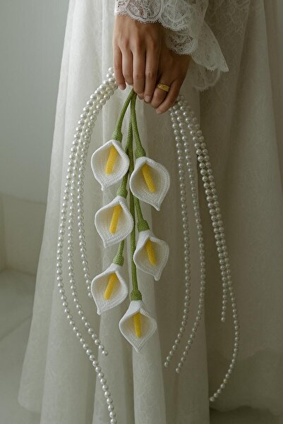 El örgüsü 2025 Örgü Gelin Çiçeği , Gala Gelin Çiçeği , Solmayan Gelin Çiçek ,...