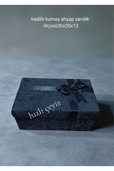 rose bride Damat Sandığı - Damatlık Figürlü Smokin Sandık -tıraş Kutusu Siyah