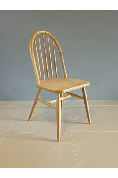 KleinHaus Furniture Lima Ahşap Mutfak Sandalyesi, Dayanıklı İskelet- Farklı R...