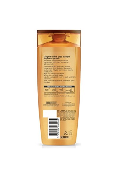 ELSEVE Şampuan 6 Mucizevi Yağ Besleyici 360Ml