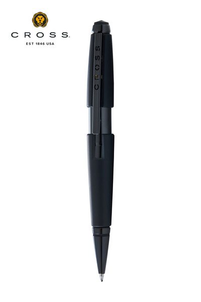 Cross WizDesign At0555-11 Edge Roller Kalem Mat Siyah Özel Hediyelik Kutulu