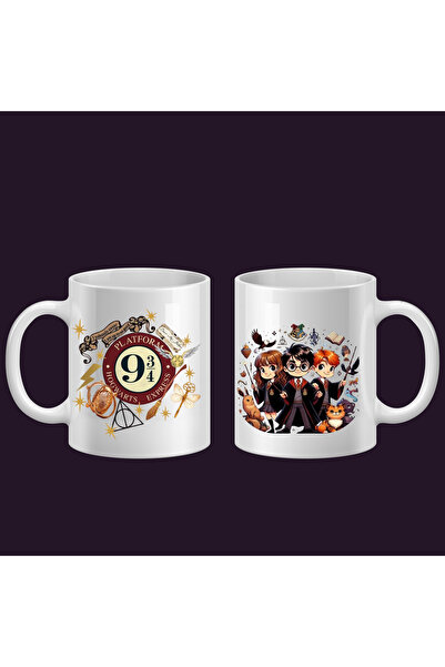 freyja design Harry Potter baskılı tasarım kupa bardak