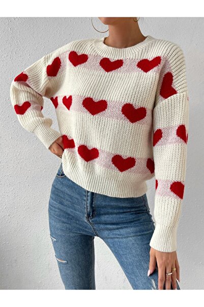 DEHA textile Knitwear heart sweater