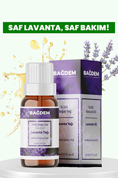 BAĞDEM UÇUCU LAVANTA YAĞI 20 ML