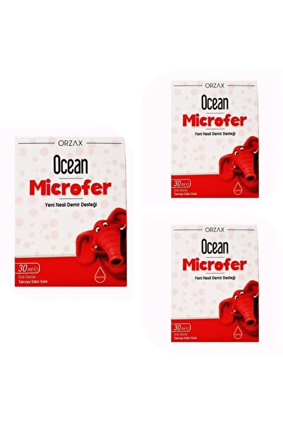 Ocean Microfer Drops - 30 Ml, 3 Boxes