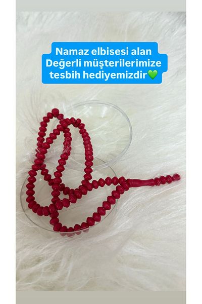 AYSUN TEKSTİL Wide Cut Solid Color Prayer Dress & Dressing Gown