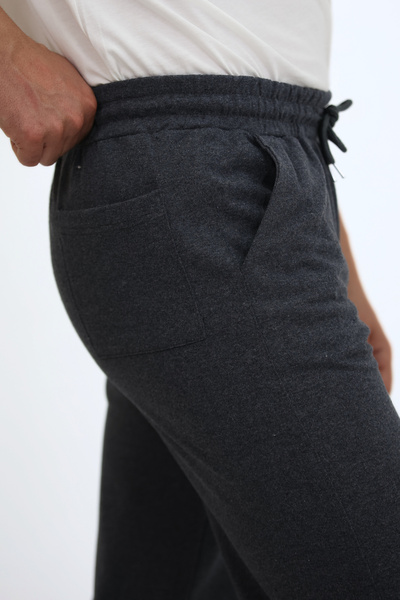 EXSPORT Men's Smoked Straight Leg Sweatpants