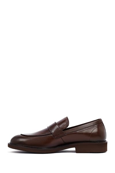 Derimod Men's Brown Leather Casual Loafer 25Wfd605718