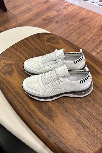 Paulo LUİZ TOKYO TRİKO БІЛІ ЧОЛОВІЧІ КРОСІВКИ - ЛІТНІ ЧОЛОВІЧІ ВЗУТТЯ