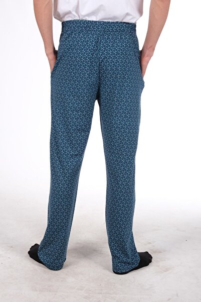 Duss Pijamale pentru bărbați, cu model triunghi, cu un singur fund