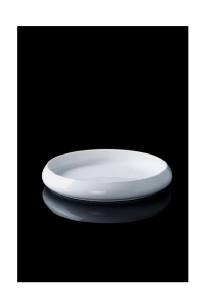 ACAR Sct21.0225 Bianco Porcelain Plate 13cm 6 Pieces