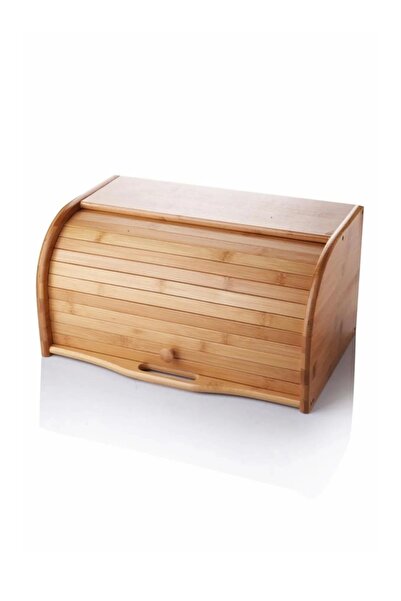 Genel Markalar EDB3819 Kahverengi Bambu Ekmek Dolabı 38x19 cm