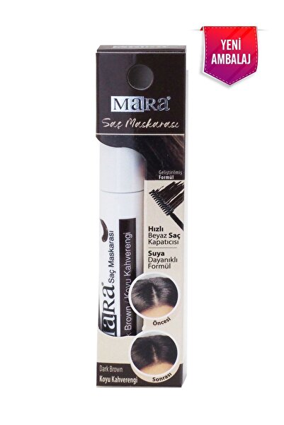 Mara Hair Mascara - Dark Brown*48 koyu kahve 3 lü