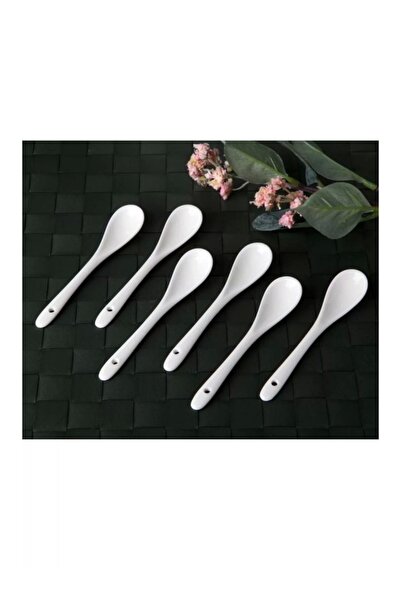 Genel Markalar Porselen 6 Lı Çay Kaşığı 13 Cm