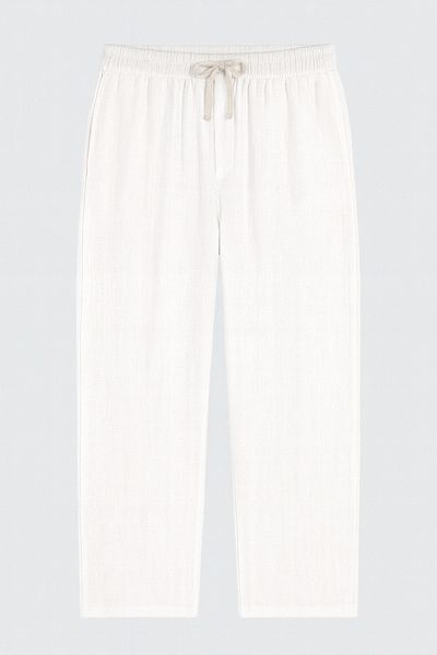 Redline Comforted Men's Linen Look Casual Pants Wide Leg New Season