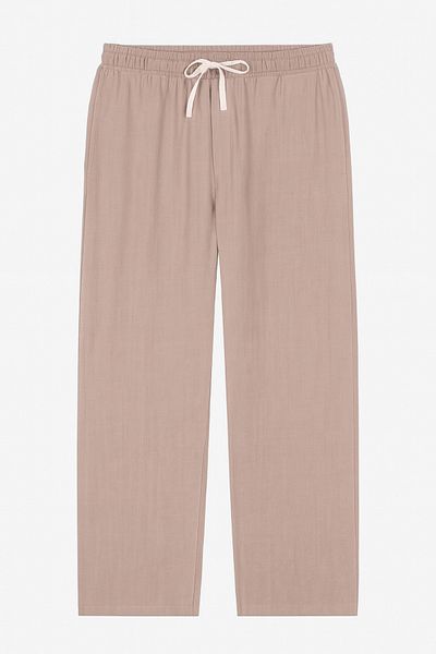 Redline Comforted Men's Baggy Linen Casual Pants Wide Leg New Season Soil