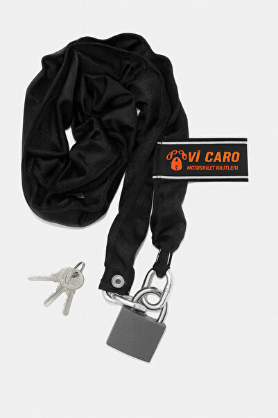Vi Caro 6 mm Thickness 1 Meter Length Bicycle Lock E Scooter Lock Multi-Purpose Chain Lock