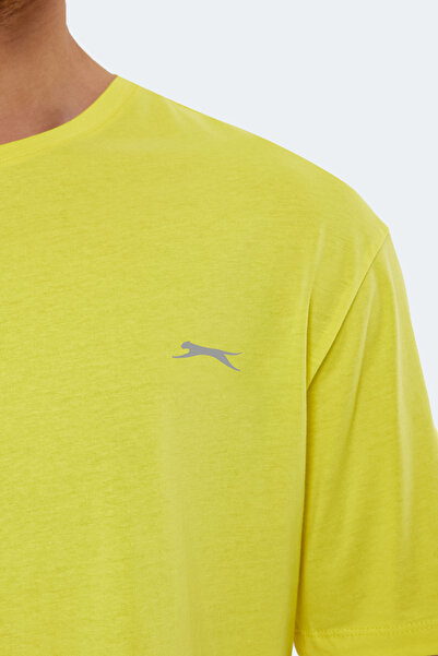 Slazenger Ανδρικό υπερμεγέθη κίτρινο μπλουζάκι KAISER IN Oversize