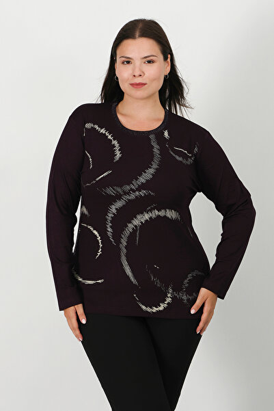 Lanze بلوزة قطن ممشط مطبوعة