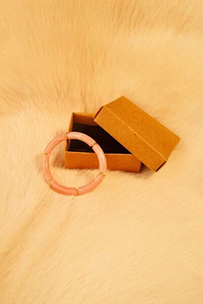 lumosart Renkli Boru Boncuklu El Yapımı Kadın Bileklik