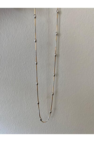 marsel aksesuar Xuping Dorika Rose Gold Chain Necklace