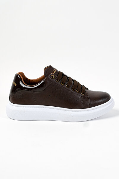 pumant Mcqueen Style Brown White Sneaker - Ορθοπεδική σόλα, Casual αθλητικά παπούτσια 310
