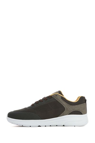 Geox Men's Green Fabric Sneaker U55Lbb06K9Jc3009