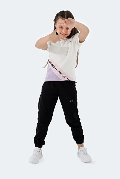 Slazenger Παιδικό λευκό μπλουζάκι PINA