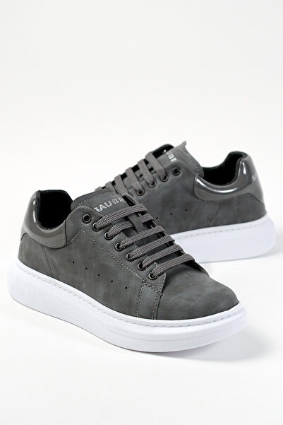 pumant Γκρι αθλητικά παπούτσια Mcqueen Style - Casual Sneaker, Ορθοπεδική Σόλα 310