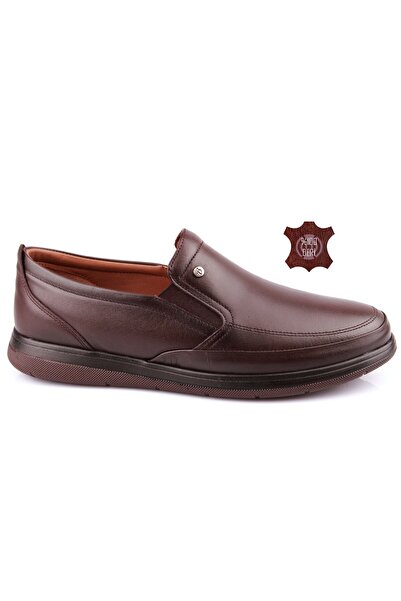 DETECTOR Inner Outer Genuine Leather Full Orthopedic Comfort Gel Sole Casual Men's Shoes