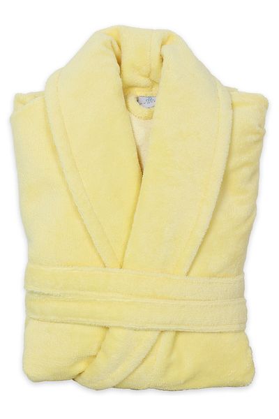 AİRYCOT Lemon Yellow Women'S/Men's Unisex Şalyaka Bathrobe One Piece