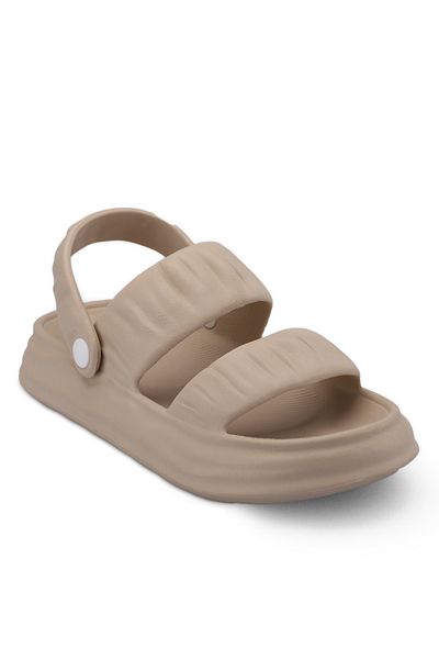 Esem Beige Color Oier Women's Sandals