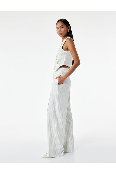 Koton Pants - Black - High Waist